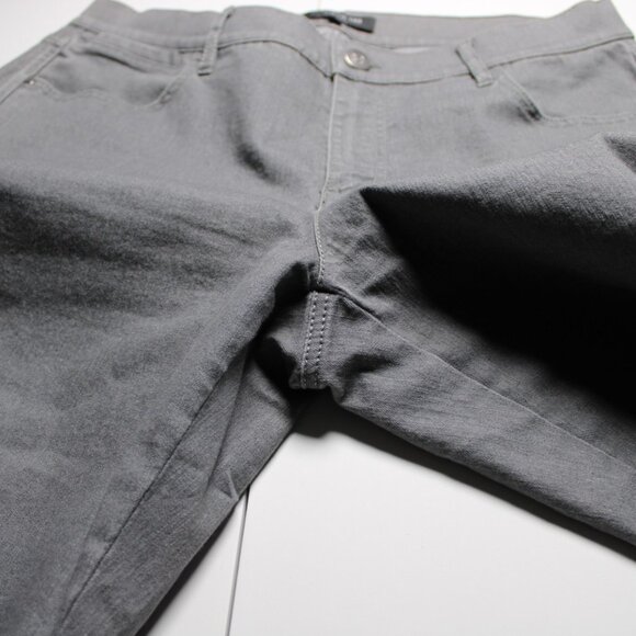 Lafayette 148 New York Womens Size 6 Gray Jeans Premium Designer Denim - Picture 3 of 8